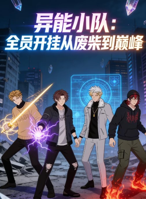 异能小队：全员开挂从废柴到巅峰动态漫画